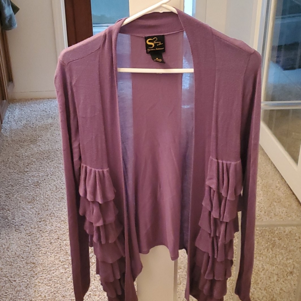Women's size medium purple top